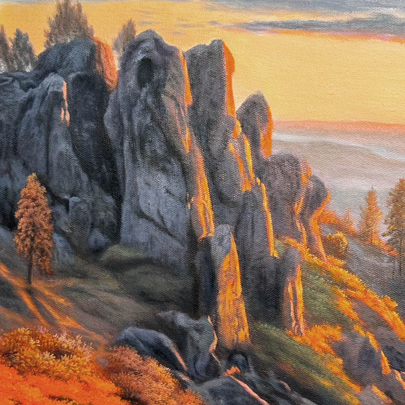 Pinnacles Painted Desert (2 - Panel)