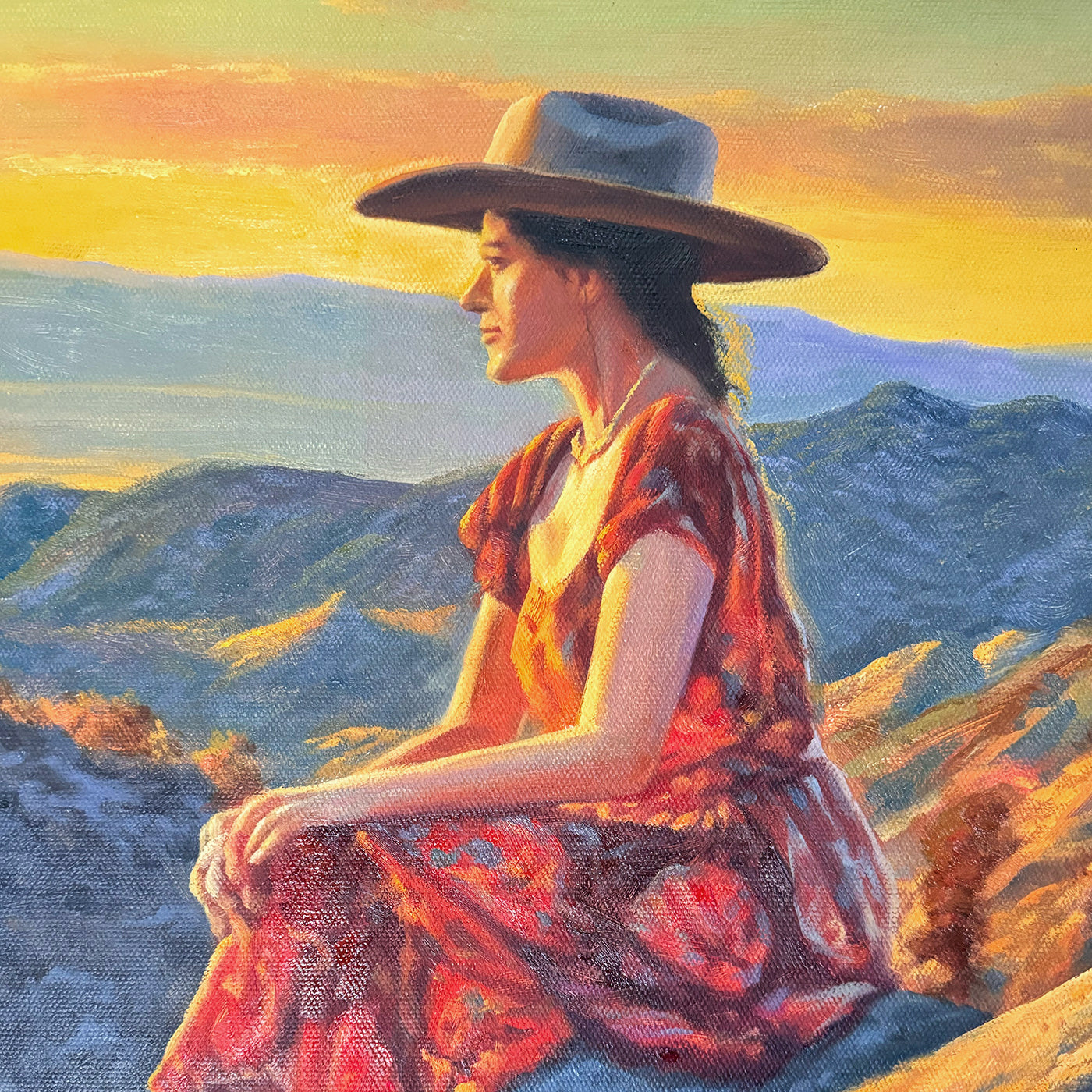 Desert Rock Woman