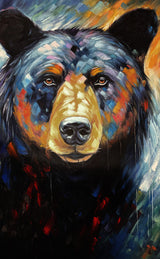 Bear in Natures Hues