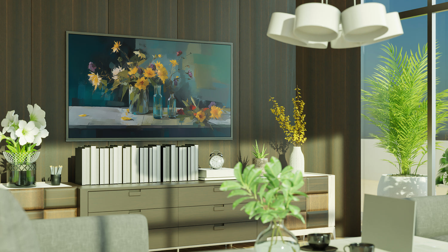 Samsung Frame TV Art Painting Blossom Bliss Textured Digital Download