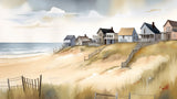 samsung frame tv artwork nantucket painting